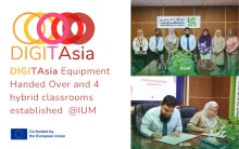 DIGITAsia Equipment Handed Over to the Islamic University of Maldives